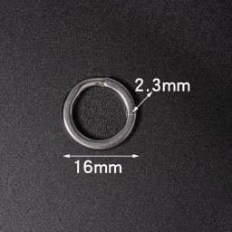 Louleur 316 Stainless Steel Keyring Split Ring Key Ring For Key Chain Keychain Diy Jewelry Making Sleutelhanger Key Rings