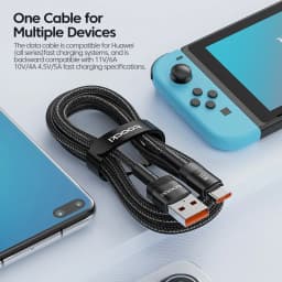 Toocki USB Type C Cable Fast Charging USB C Charger Cord For iPhone 15 14 13 12 11 Huawei P40 P30 Realme Oppo Oneplus Samsung
