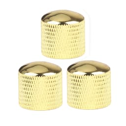 3pcs/4pcs Guitar Knobs Metal/Plastic 6mm Dome/Flat Top Tone Guitar Volume Tone Knobs Pot Control Knobs For Electric Guitar Bass