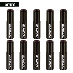TOOPRE 10pcs/lot Bicycle Cable Cap Aluminum Alloy 4mm 5mm MTB Mountain Road Bike Shift Brake Cable Ends Line Cap Wire Tube Plugs