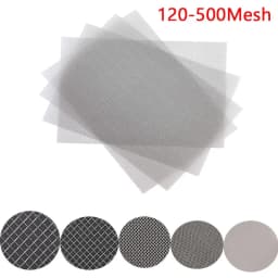 1pc Stainlessy Steel Woven Wire Cloth 120/200/300/400/500 Mesh Screen Wire Filter Sheet For Home Use