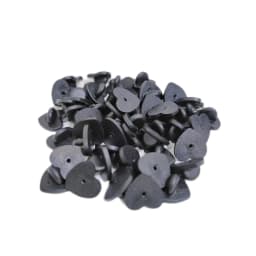 10 Pieces/Pack Safety Brooches Lock Locking Clasp Metal Pins Back Button Buckle Bulk Pin Keepers Brooch Base Jewelry Accessories