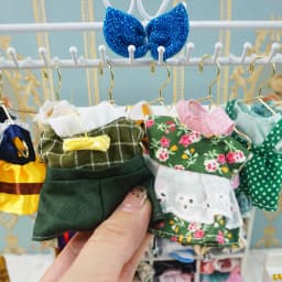 Dress Dollhouse Accessories 1:12 Forest Animal Family Clothes Fashion Daily Wear Casual Outfits Vest Shirt Skirt Pants for Doll