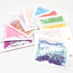 10g Pure Color Sequins Flat Round Pvc Loose Sequin Sequin Embroidery Craft Ladies Fabric Embroidery Accessories 3mm 4mm 5mm 6mm