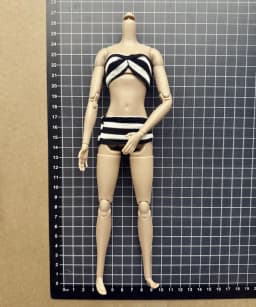 1/6 Doll Body 26CM High Quality Multi-jointed Movable Female Body White Skin/normal Skin Body Fashion Supermodel Heads DIY Parts