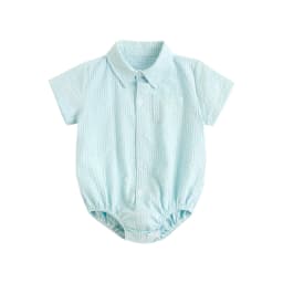 Sanlutoz Cotton Baby Boys Bodysuits Fashion Newborn Clothes for Baby Boy Short Sleeve Summer Baby Clothing Plaid