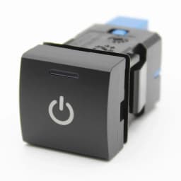 1 Pc Car LED Light Camera View Button Power On Off Radar Sensor Switch Accessories For Toyota Camry 2018 Rav4 2020 Prado 150