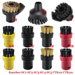 For Karcher Steam Vacuum Cleaner Machine SC1 SC2 SC3 SC4 SC5 SC7 CTK10 CTK20 Parts Brush Head Powerful Nozzle Accessories
