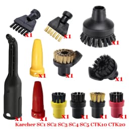 For Karcher Steam Vacuum Cleaner Machine SC1 SC2 SC3 SC4 SC5 SC7 CTK10 CTK20 Parts Brush Head Powerful Nozzle Accessories