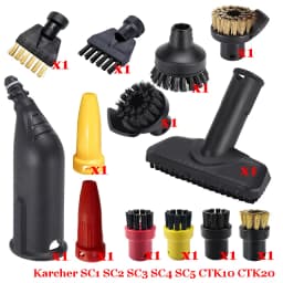 For Karcher Steam Vacuum Cleaner Machine SC1 SC2 SC3 SC4 SC5 SC7 CTK10 CTK20 Parts Brush Head Powerful Nozzle Accessories