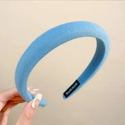 New Colorful Spong Linen Hairbands For Women Girls Fashion Hair Accessories Headband Hair Hoops Headwear Hair Decorate