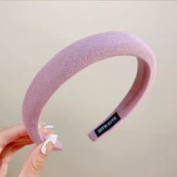 New Colorful Spong Linen Hairbands For Women Girls Fashion Hair Accessories Headband Hair Hoops Headwear Hair Decorate