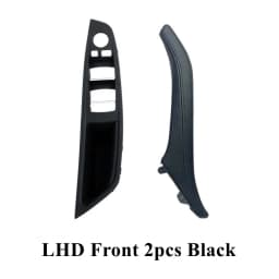 Left Hand Drive LHD Leather Interior Door Pull Handle Assembly Set for BMW 5 Series F10 F11 F18 520 523 525 528 530 535