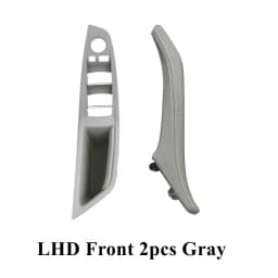Left Hand Drive LHD Leather Interior Door Pull Handle Assembly Set for BMW 5 Series F10 F11 F18 520 523 525 528 530 535