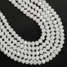 Glass Beads for Bracelets 3/4/6/8mm Faceted Multicolor Austria Crystal Round Loose Beads for Jewelry Making Diy Bracelet Strand