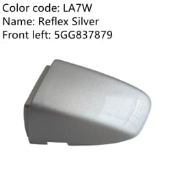 5G1837879 LHD Front Left Door Handle Lock Cylinder Cap Cover For VW Golf 7 MK7 GTI Seat Arona Ibiza Leon Skoda Superb Octavia