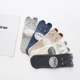5 pairs lot pack women socks The New arrival Stereo ear cartoon animals happy funny cotton cute socks Feather yarn socks