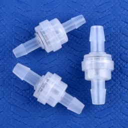 1~100pcs 5~8mm PP Exquisite Check Valve Drip Watering Irrigation Hose Non-Return Valve Aquarium Tank Water Pipe One-way Valve