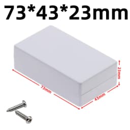 22 Sizes Quality ABS Plastic Case Waterproof Electrical Box Cover Project Electronic Instrument Enclosure DIY Power switch Boxes