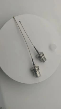 N Female to IPX/UFL RG178 Cable RF Coaxial Connector N Type Nut Bulkhead Jack to IPX Pigtail for PCI Wifi Card Wireless Router