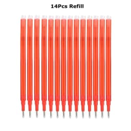 0.7mm Magic Erasable Pen Press Gel Pen Set 8 Colors Erasable Refill Rod Gel Ink Stationery Retractable Pens Washable Handle Rod