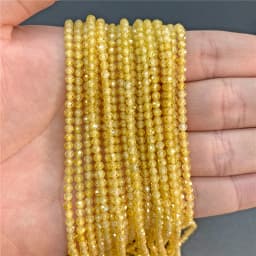 Natural Zircon Beads 2 3 4mm Tiny Stone Loose Spacer Bead For Necklace Bracelets Accessories Jewelry Making 15.5" Strand