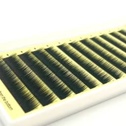 NATUHANA Bottom Eyelash Extension Individual Natural Soft Under Eyelashes J Curl 5-8 Mix Synthetic Mink Lower Lashes for Makeup
