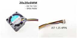 NEW Hydraulic Bearings 2006 5v 12v 2CM 20MM fan 20*20*6MM Cooling Fan Ultrathin Fan Mini Laptop Fan 3wire
