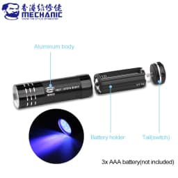 MECHANIC UV Photosensitive Solder Mask Ink BGA PCB Circuit Board Paint Soldering Paste Oil Insulating Prevent Corrosive Arcing