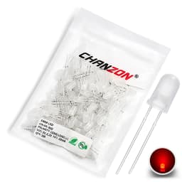 Diffused F5 5mm Led Diode Kit White Red Green Blue Yellow Orange 2V 3V Bulb Light Emitting Assortment Diy Arduino Pcb Circuit