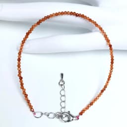 Natural Stone Rose Quartz Amethysts 2/3/4mm Small Round Section Stone Bracelet Mini Bracelet Are Suitable for Men and Women Gift