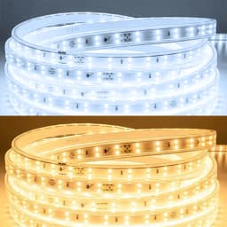 220V Led Strip 1-30m With Eu Plug 2835 Flexible Ribbon Light Waterproof Led Tape for Home Kitchen Outdoor Garden Decor Lighting