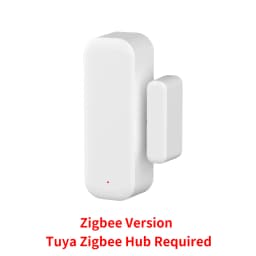 Tuya WiFi Zigbee Door Sensor Window Sensor Contact Sensor For Smart Home Smart Life APP Remote Control for Yandex Alexa