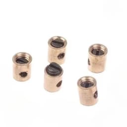 5/10Pcs Motorcycle Throttle Cable Core Brake Bolt Pin Gold Color Motocross Beach Bike Throttle Pull Cable Brake Stop Bolt Pin