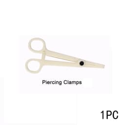 ZS Body Piercing Tool Kit 12-20G Disposable Professional Body Self Piercing Kits Clamp Gloves Tools Ear Lip Nose Navel Piercings