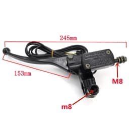 Brake Pump Left And Right Handle Brake For Citycoco Electric Scooter Front And Rear Brake Signal Wire E-Bike Brake Lever