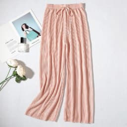 2025 Women's Pleated Loose Ice Silk Korean Casual Cropped Pants Wide Leg Trouse Home Classic Sports Wear Girls Clothes Black Top