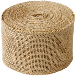 25-150MM Natural Burlap Fabric Jute Craft Ribbon Hessian Lace For Gift Wrapping Christmas Rustic Vintage Wedding Decor 2Meter