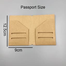 Fromthenon Kraft Paper Envelope Tickets Cards storage bag For Midori Travelers Notebook Diary Refills Retro Planner Accessories