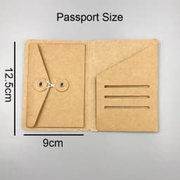Fromthenon Kraft Paper Envelope Tickets Cards storage bag For Midori Travelers Notebook Diary Refills Retro Planner Accessories
