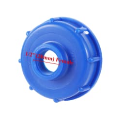 1/2" 3/4" 1" Female Thread IBC Tank Adapter S60 Water Tap Connector Valve Replacement Fitting Garden Irrigation Connection Tool