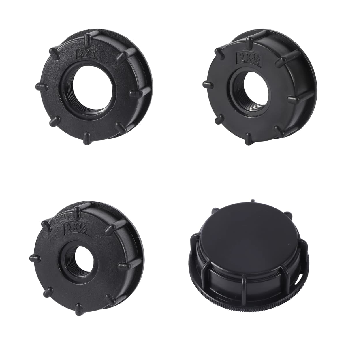 1/2" 3/4" 1" Female Thread IBC Tank Adapter S60 Water Tap Connector Valve Replacement Fitting Garden Irrigation Connection Tool