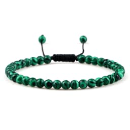 4mm Natural Mini Beads Bracelets for Women Men Round Agates Onyx Stone Yoga Braided Bracelet Elastic Charm Bangle Prayer Jewelry