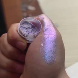 1 Jar AURORA Chrome Nail Art Flakes Multi Chrome Chameleon Peacock Galaxy Chrome Flakes Nail Art Mirror Powder Pigment