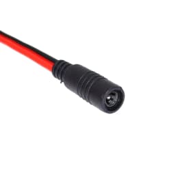 16AWG DC Power Plug 5.5 x 2.1mm Female To Male CCTV Adapter Connector Cable 12V 10A 120W Max. Power Extension Cord 1.5m
