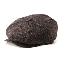 BOTVELA Wool Tweed Newsboy Cap Herringbone Men British Gatsby Retro Hat Driver Flat Cap for Male Vintage Herringbone Beret