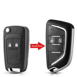KEYYOU Remote Car Key Case For Chevrolet Cruze for OPEL Insignia Astra Zafira Mokka Agila Corsa Meriva Signum Tigra Mando