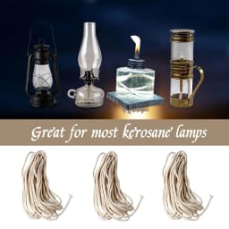 3/5/10m 2mm/3mm/4mm/5mm/6mm/8mm Round Cotton Alcohol Wick Oil Lamp Wicks Burner For Glass Oil Lamps Accessories