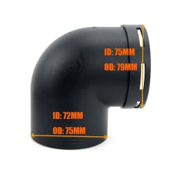 Air Vent Ducting Y T L Flat Piece Elbow Pipe Outlet Exhaust Joiner Connector For Webasto Eberspaecher Diesel Parking Heater