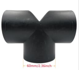 Air Vent Ducting Y T L Flat Piece Elbow Pipe Outlet Exhaust Joiner Connector For Webasto Eberspaecher Diesel Parking Heater